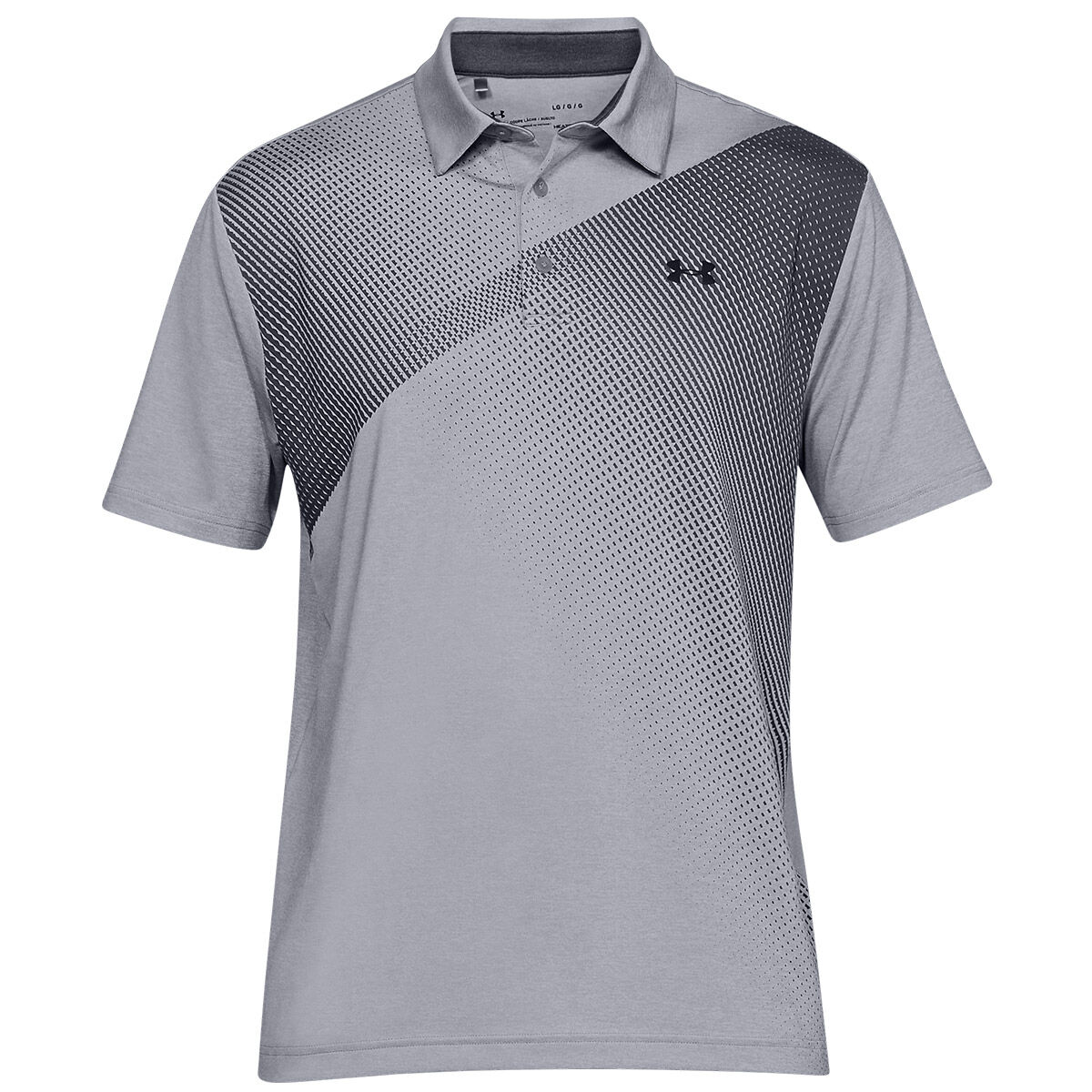 gray under armour polo