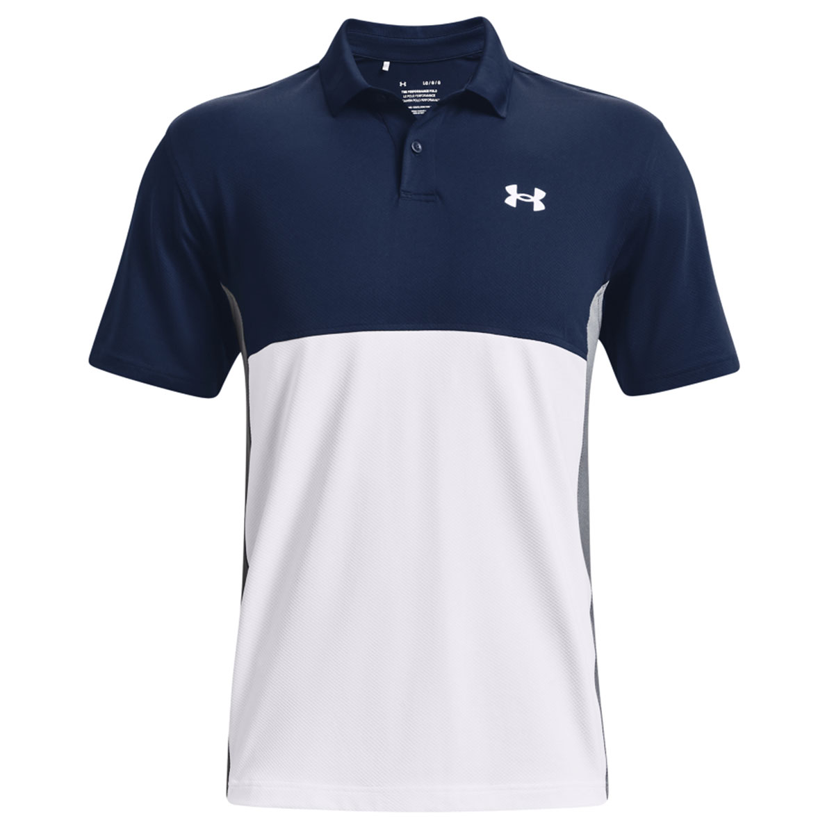 under armour blocked polo