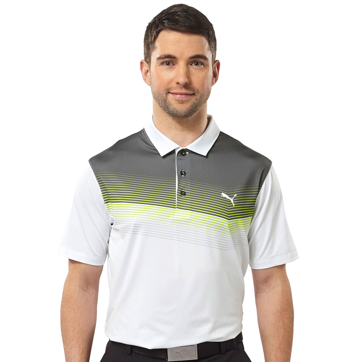 puma roadmap stripe polo