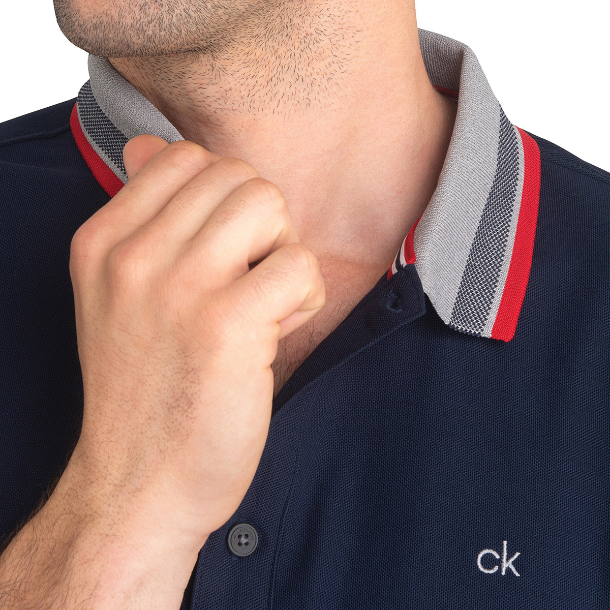 calvin klein spark polo shirt