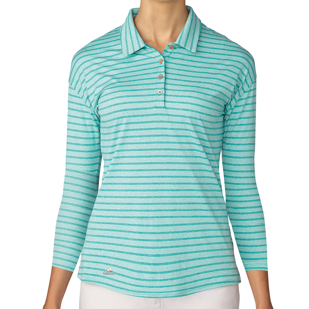 adidas women's long sleeve golf shirts