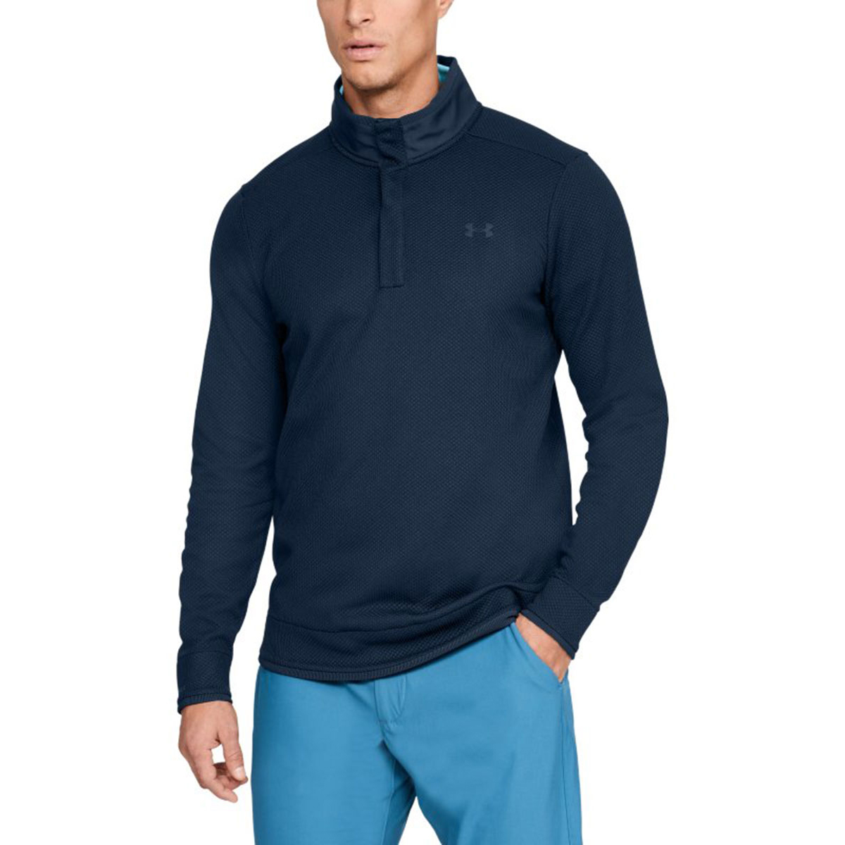 under armour snap mock sweater